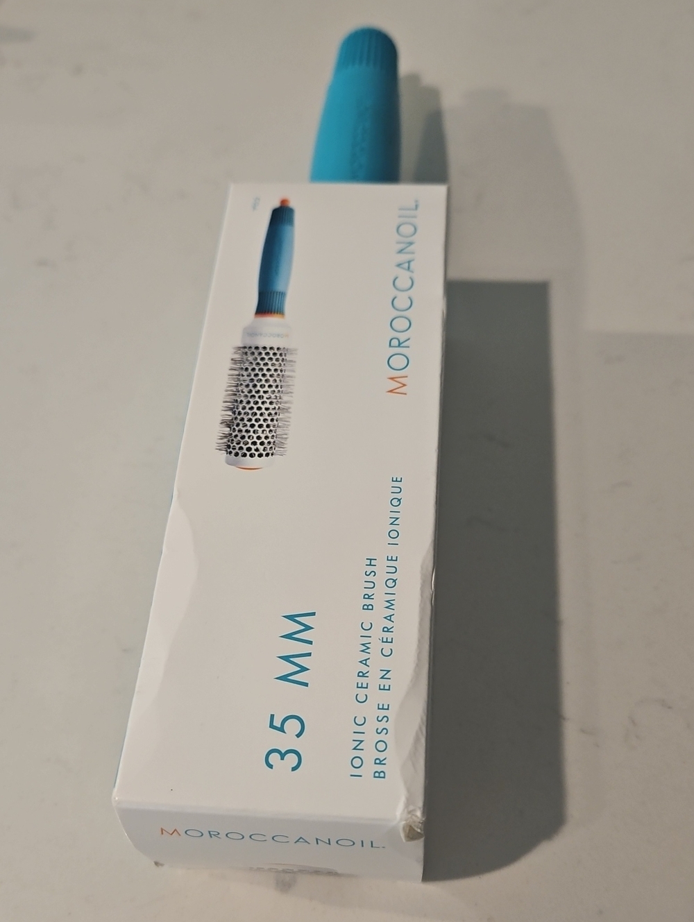 Moroccanoil 35mm Ionic Ceramic Round Brush - Blue